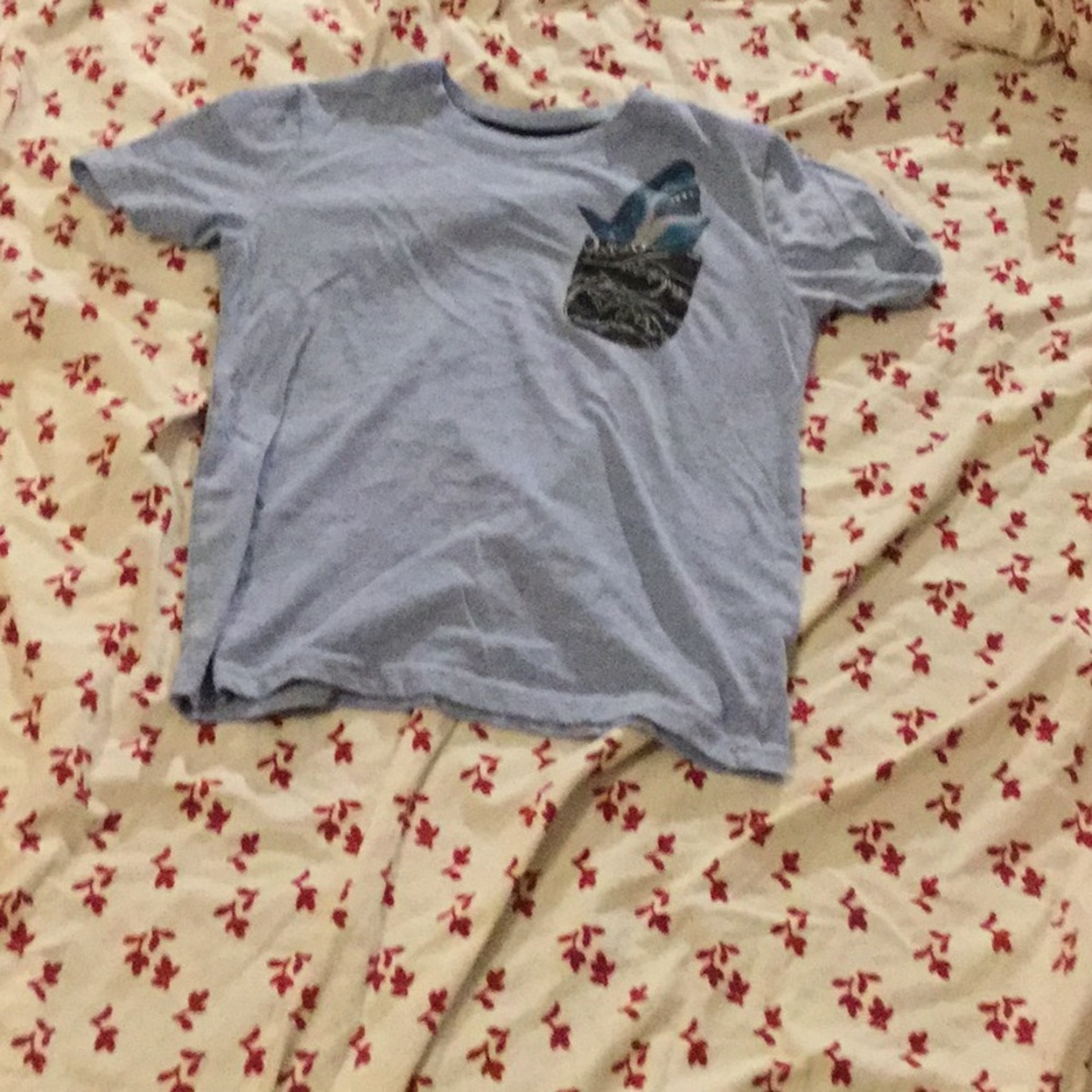 Shark blue t-shirt